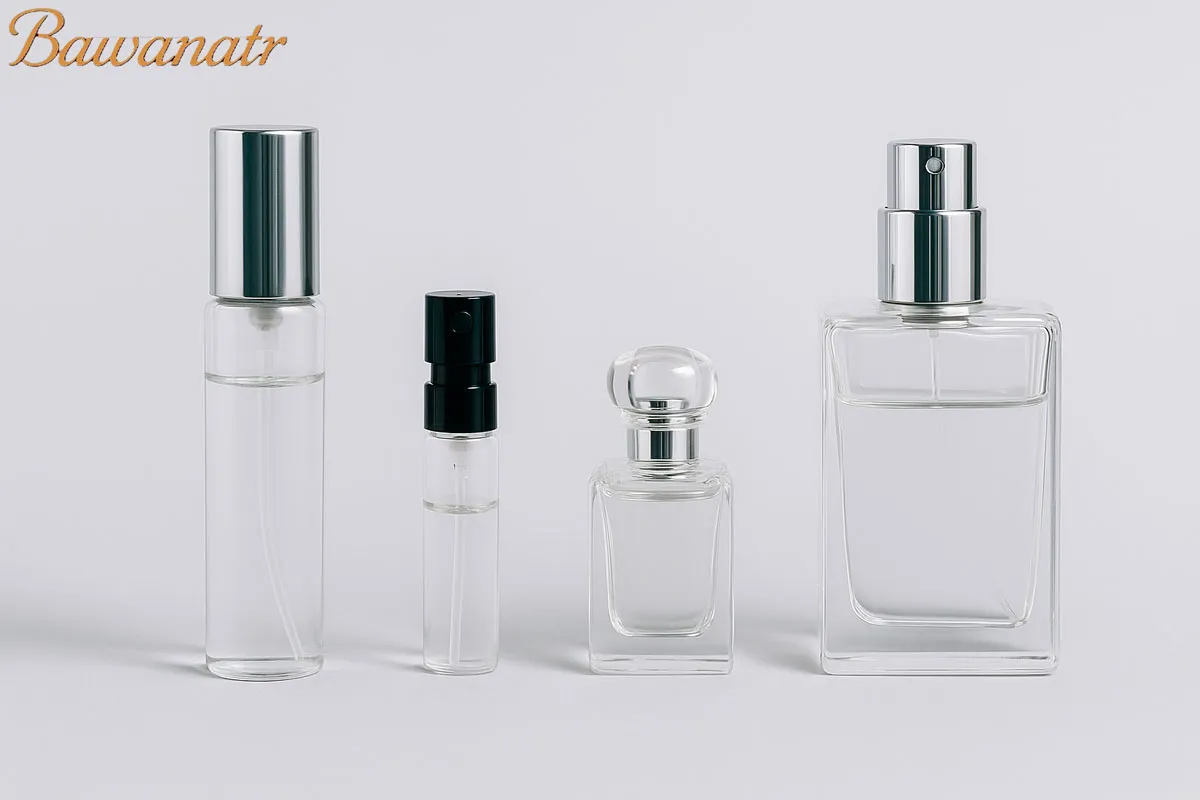 تفاوت دکانت، سمپل، مینی و تستر