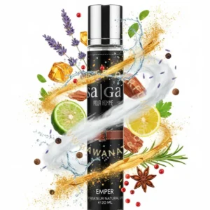 ادکلن ساگا مردانه امپر اصلی ۲۰ میل – رایحه‌ای چوبی