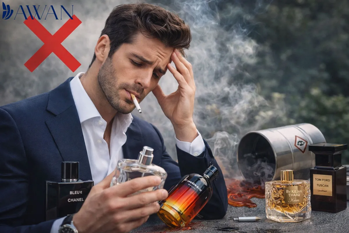 اشتباهات رایج سیگاریها در انتخاب و استفاده از عطر