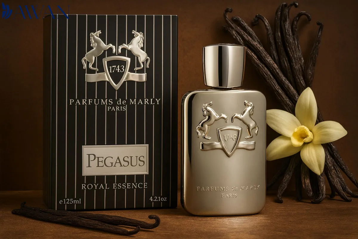 پگاسوس – رایحهای بادامی–وانیلی با شخصیتی گرم و جذاب، از محبوبترین عطرهای مارلی.
